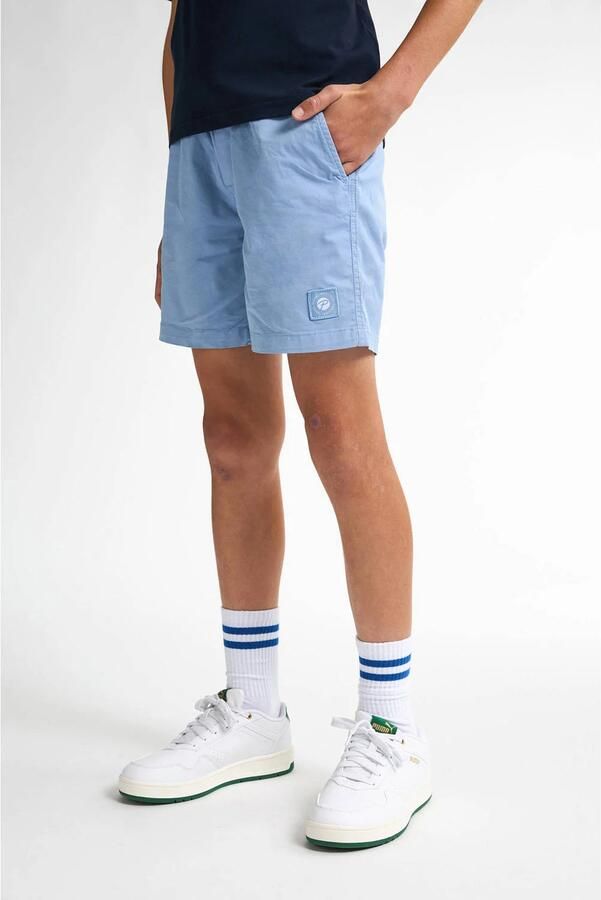 Petrol Industries chino short lichtblauw