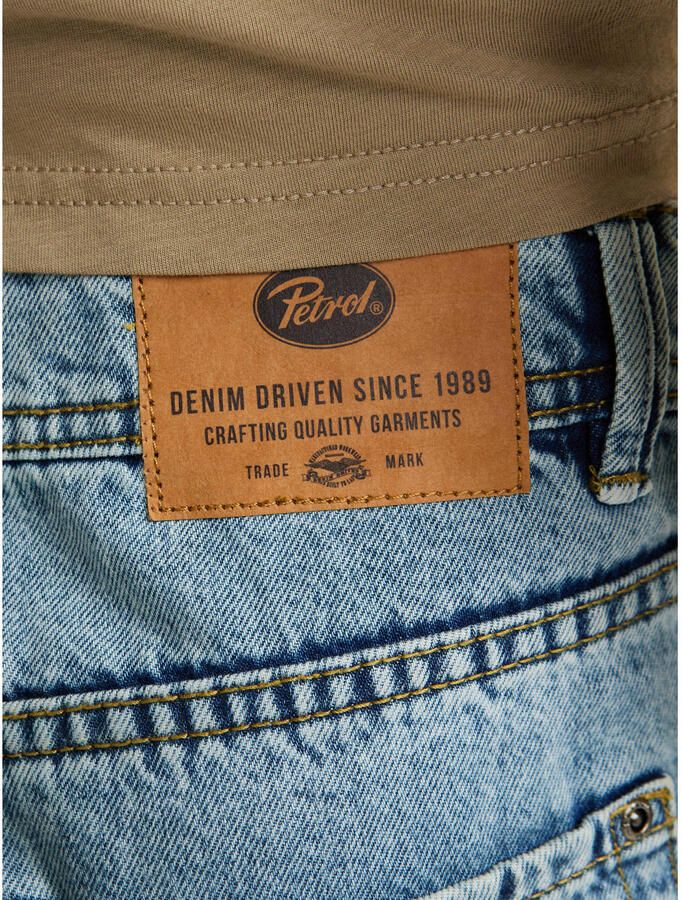 Petrol Industries denim loose short light blue denim - Foto 3