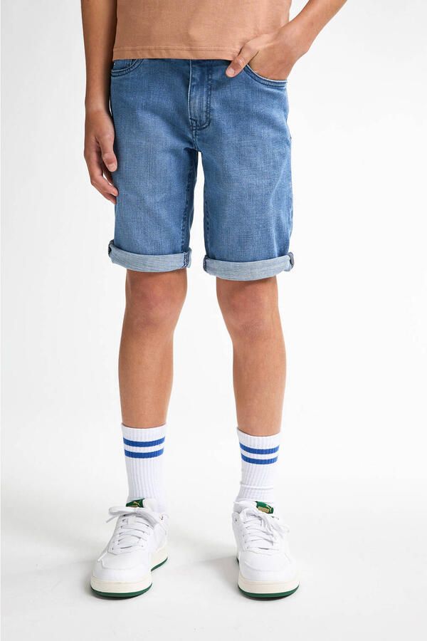 Petrol Industries denim short medium blue denim