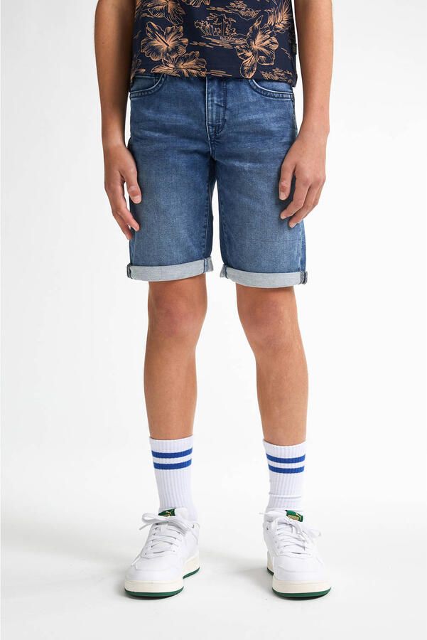 Petrol Industries denim short medium blue denim