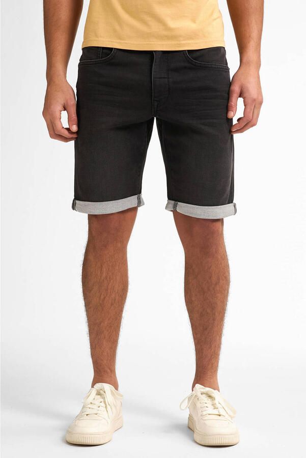 Petrol Industries denim slim short black stone