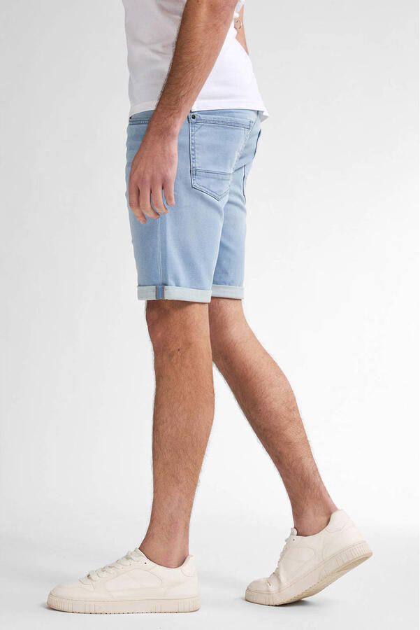 Petrol Industries denim slim denim short blauw - Foto 3