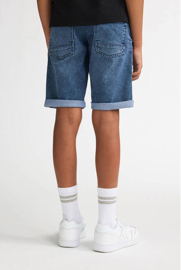 Petrol Industries denim slim short medium blue denim - Foto 3