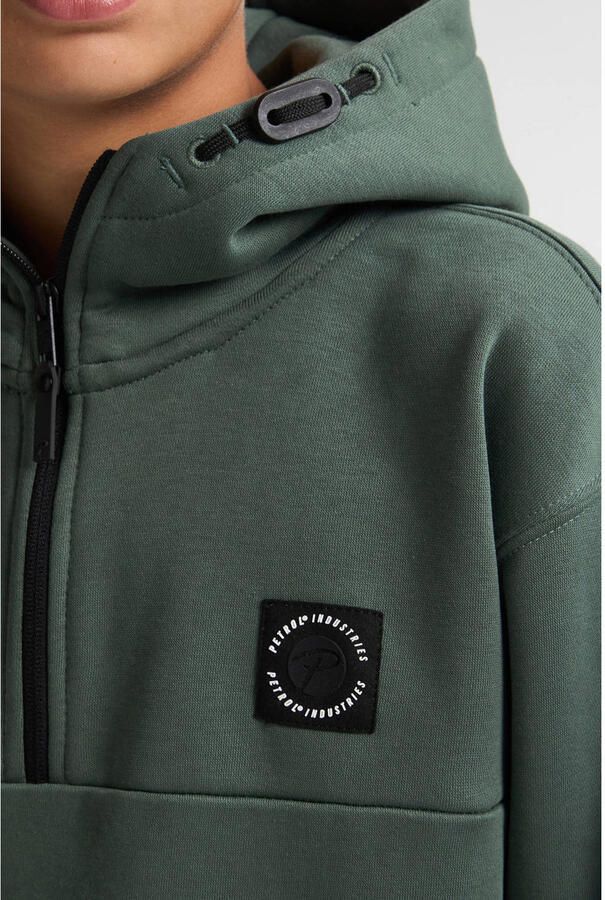 Petrol Industries hoodie donkergroen - Foto 3