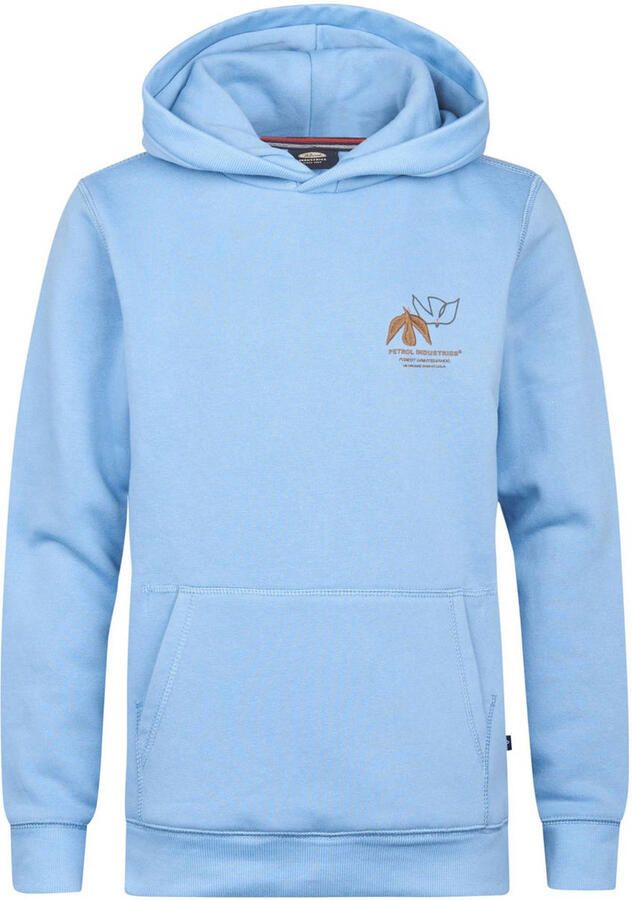 Petrol Industries hoodie lichtblauw