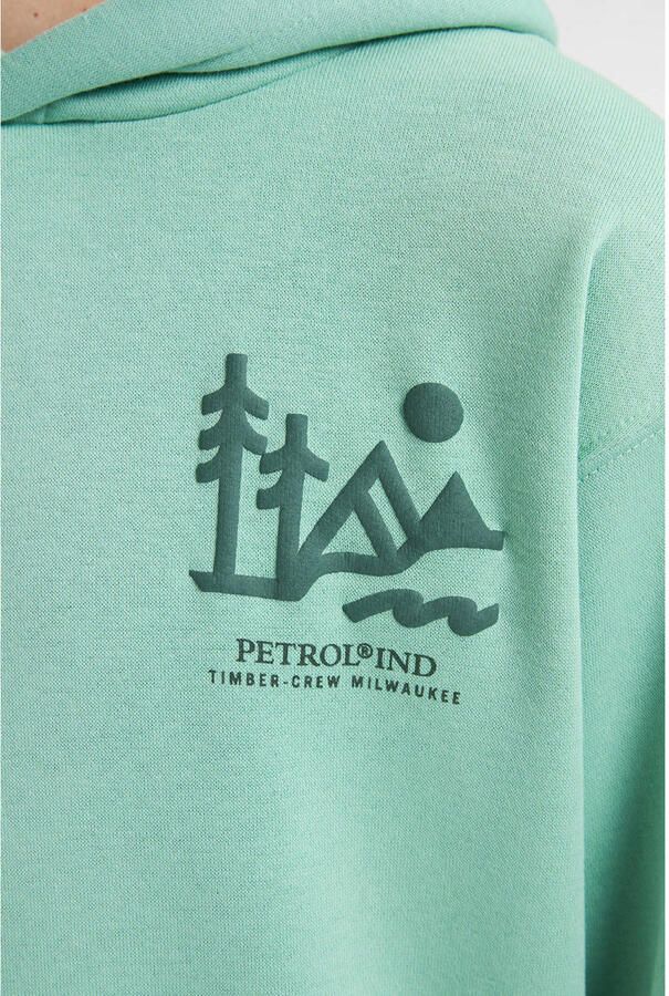 Petrol Industries hoodie lichtgroen - Foto 3