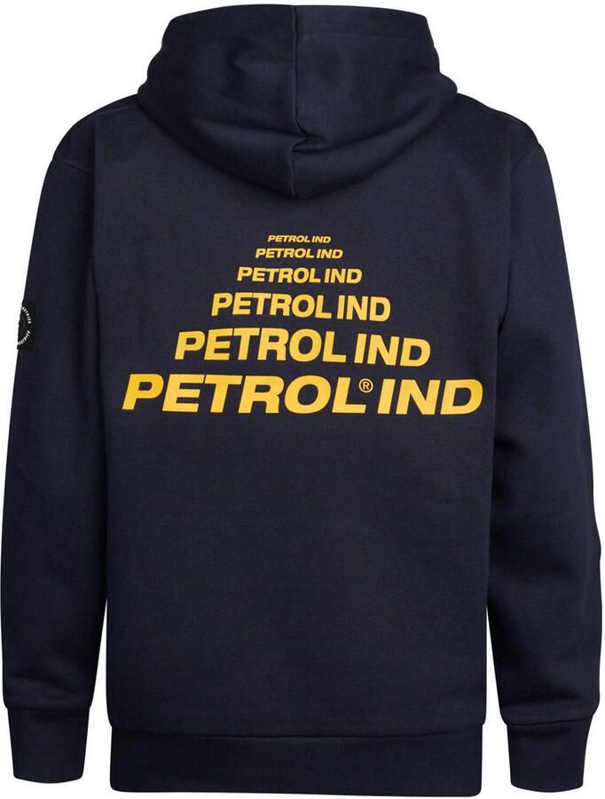 Petrol Industries hoodie marineblauw