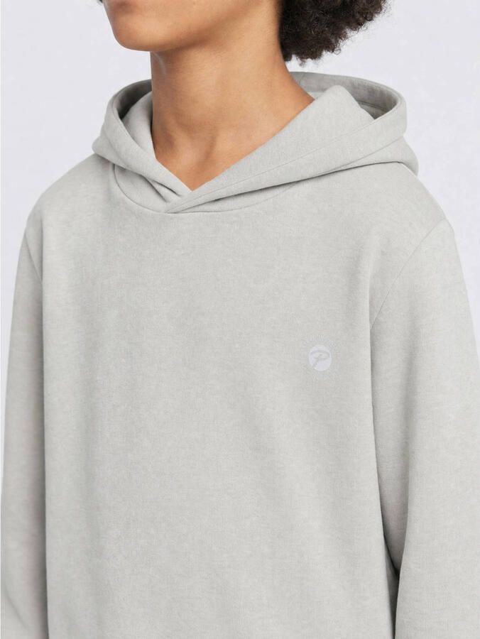 Petrol Industries hoodie met backprint lichtgrijs Sweater Backprint - Foto 2