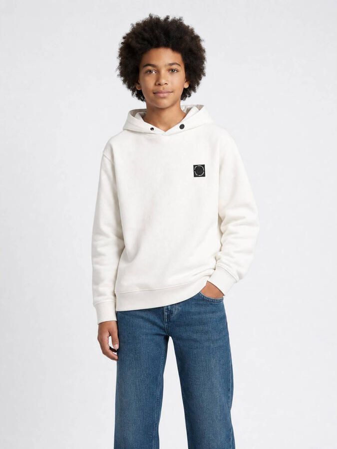 Petrol Industries hoodie met logo beige