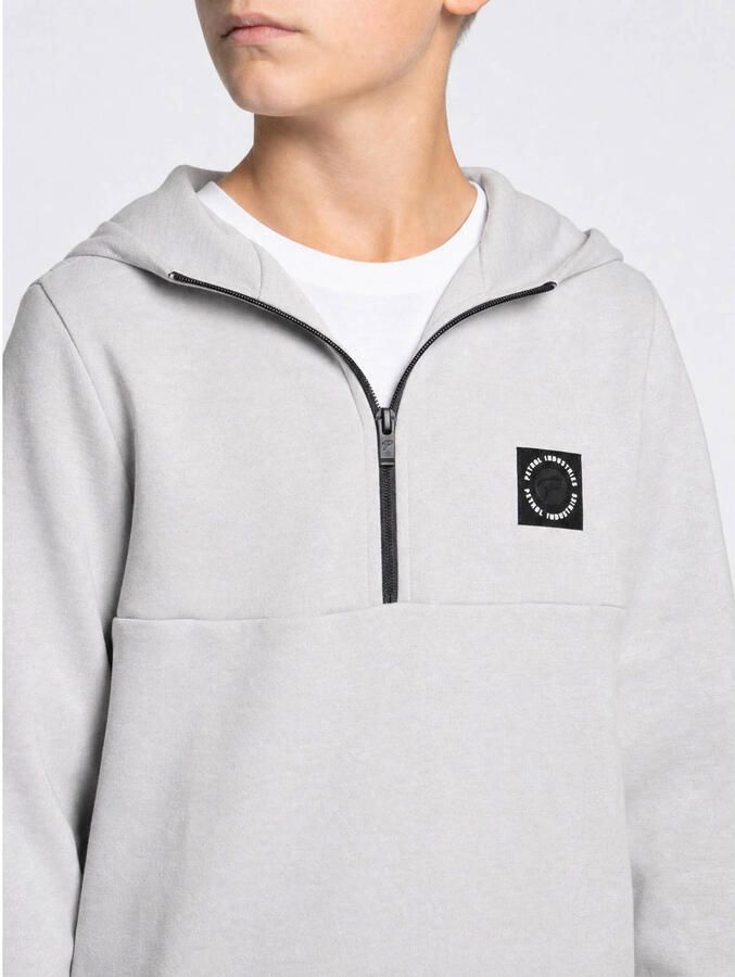 Petrol Industries hoodie met logo grijs - Foto 2