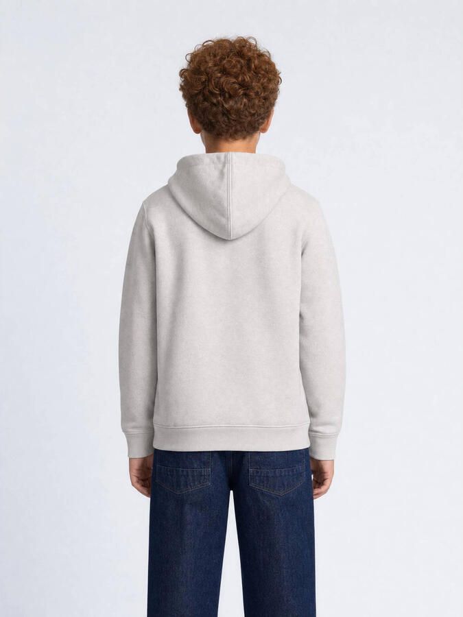 Petrol Industries hoodie met logo lichtgrijs Sweater Logo - Foto 3