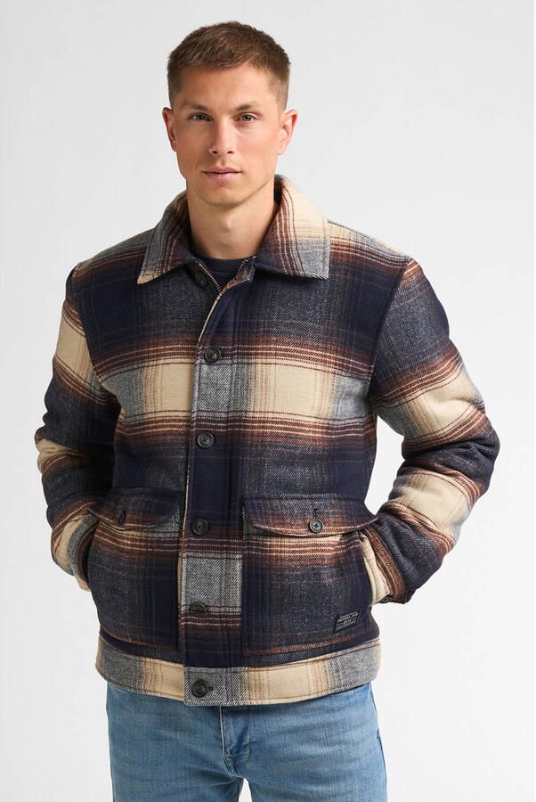 Petrol Industries jack marineblauw