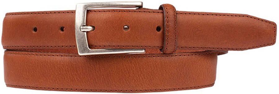 Petrol Industries leren riem cognac