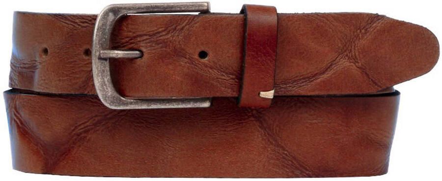 Petrol Industries leren riem cognac