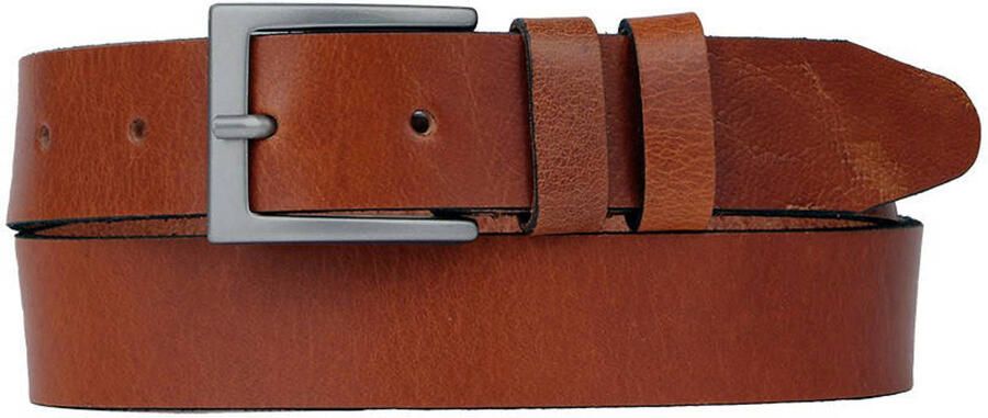 Petrol Industries leren riem cognac