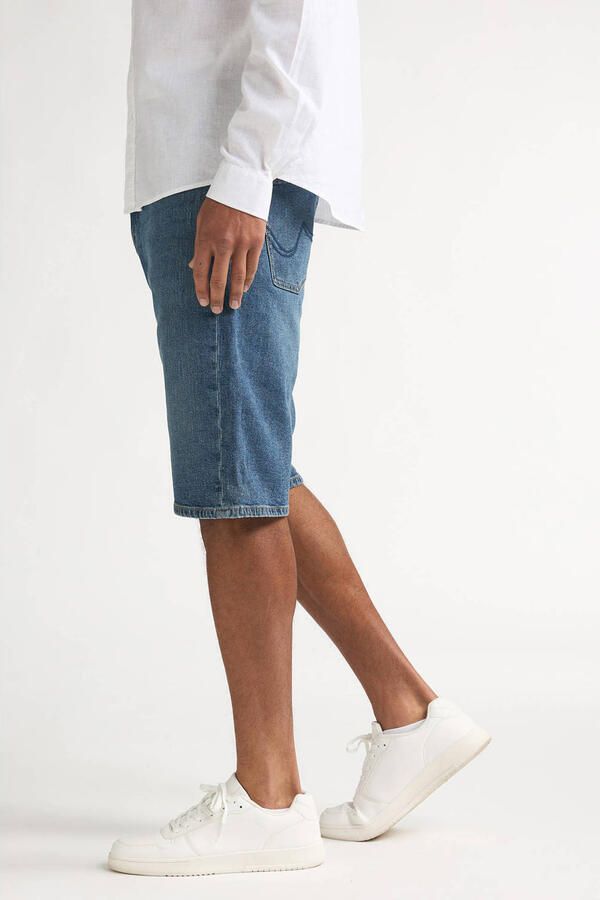 Petrol Industries LEWIS short medium blue denim - Foto 3