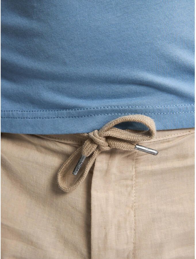 Petrol Industries linnen regular cargo short beige - Foto 2