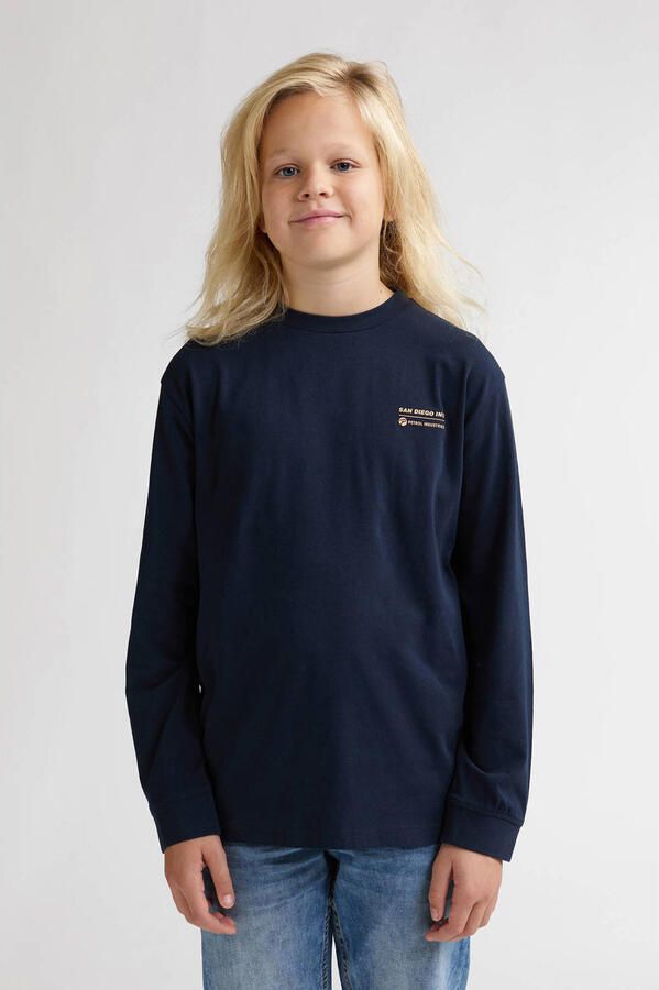 Petrol Industries longsleeve donkerblauw