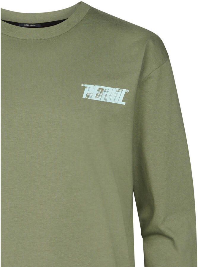 Petrol Industries longsleeve met backprint groen - Foto 2