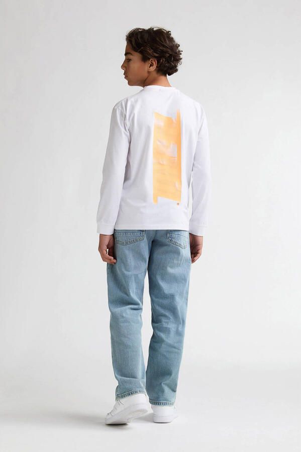 Petrol Industries longsleeve met backprint wit - Foto 3