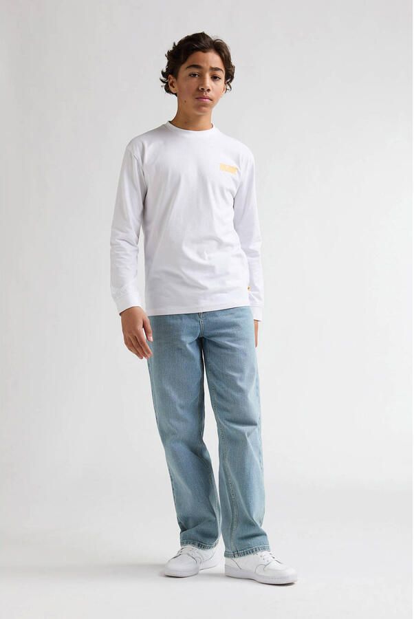 Petrol Industries longsleeve met backprint wit - Foto 2