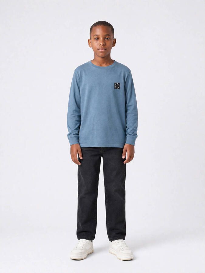 Petrol Industries longsleeve met logo blauw - Foto 2