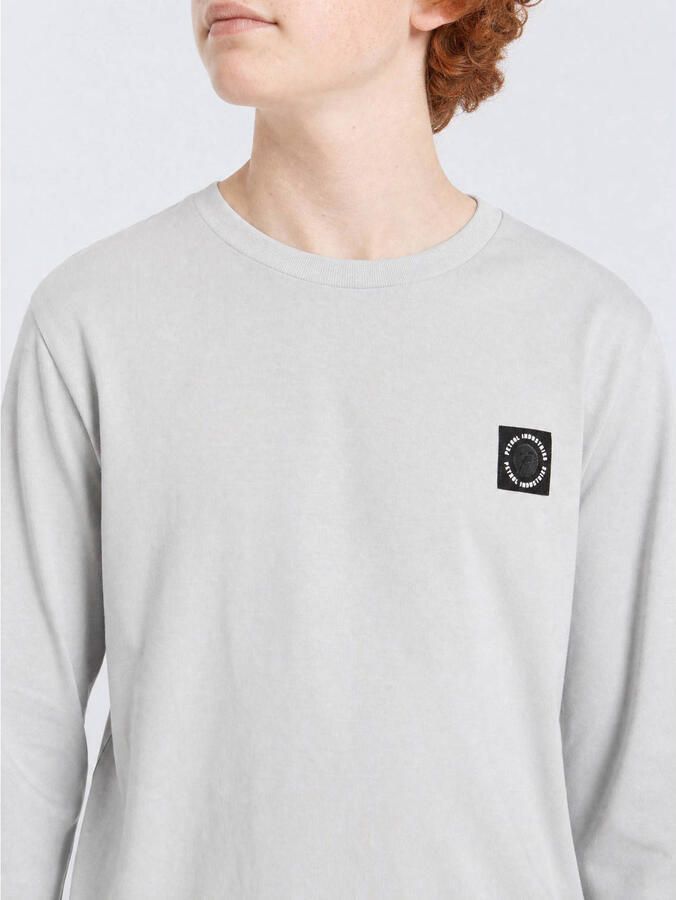 Petrol Industries longsleeve met logo lichtgrijs - Foto 2