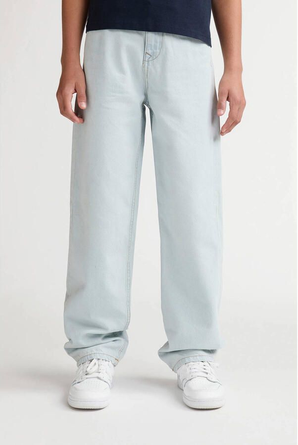 Petrol Industries loose fit jeans light blue denim