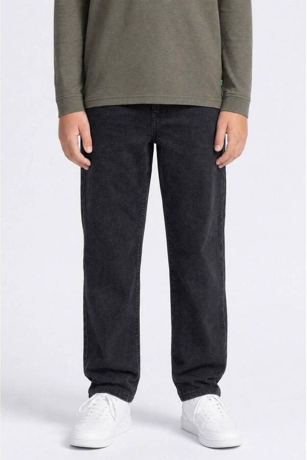 Petrol Industries loose fit jeans zwart