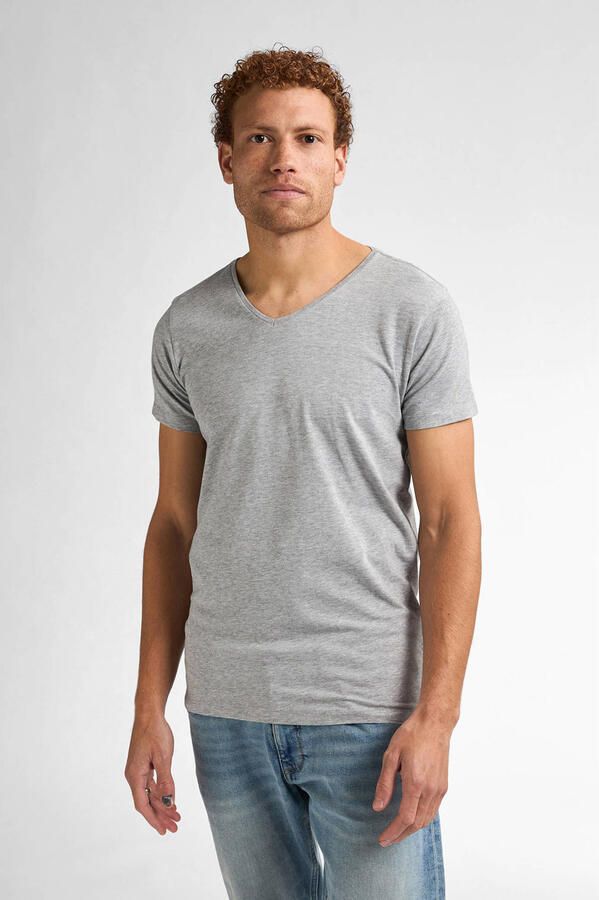 Petrol Industries ondershirt (set van 2) grijs