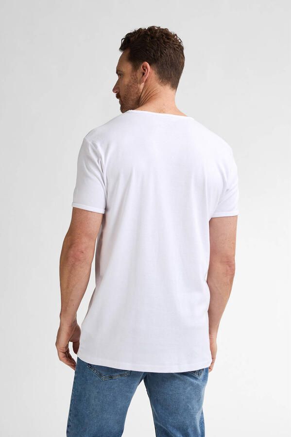 Petrol Industries T-shirt met v-hals - Foto 1