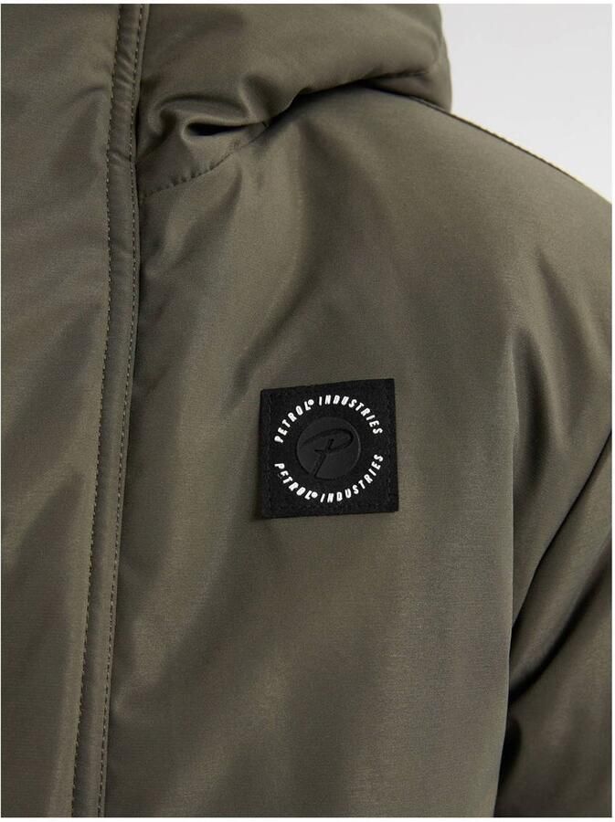 Petrol Industries parka donkergroen
