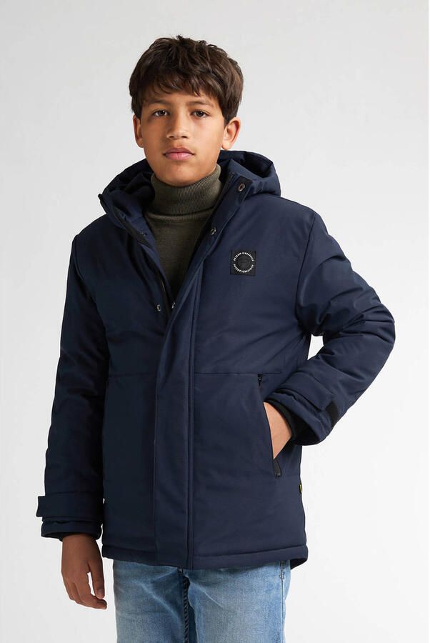 Petrol Industries parka marineblauw - Foto 2