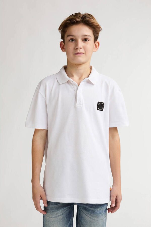Petrol Industries pique polo wit