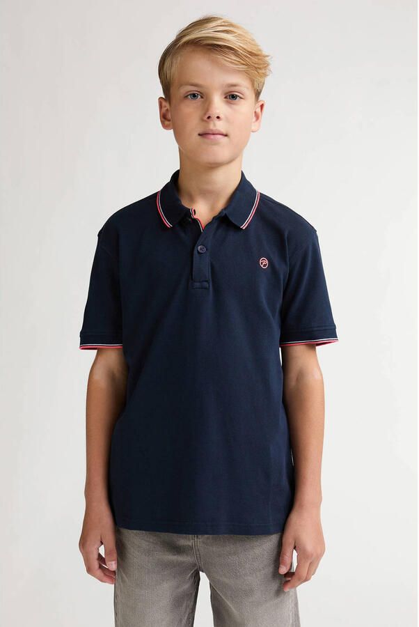 Petrol Industries polo donkerblauw