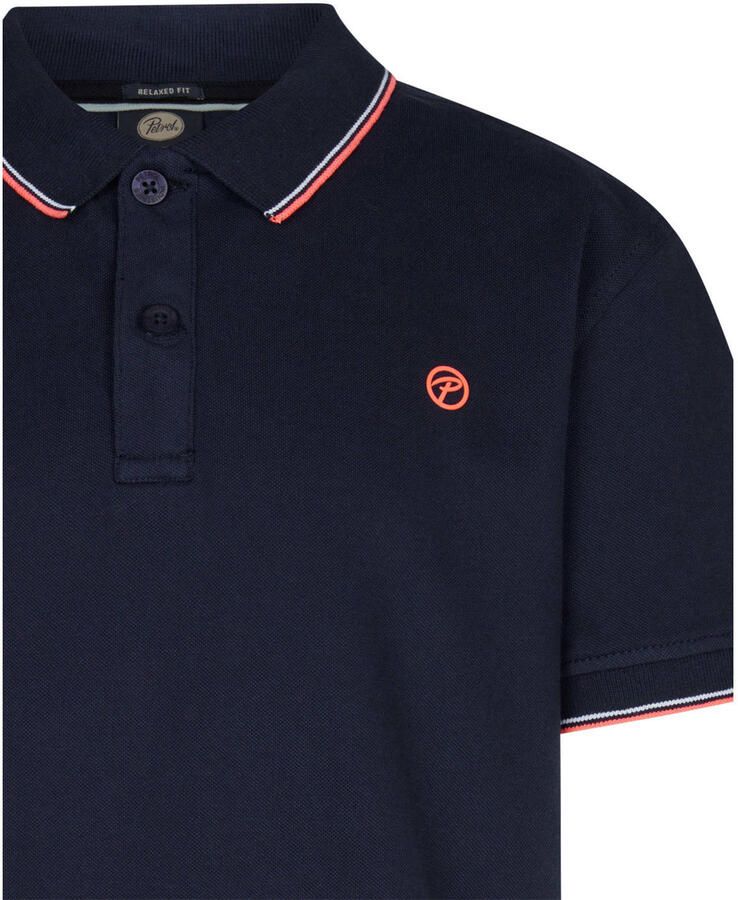 Petrol Industries polo donkerblauw - Foto 2