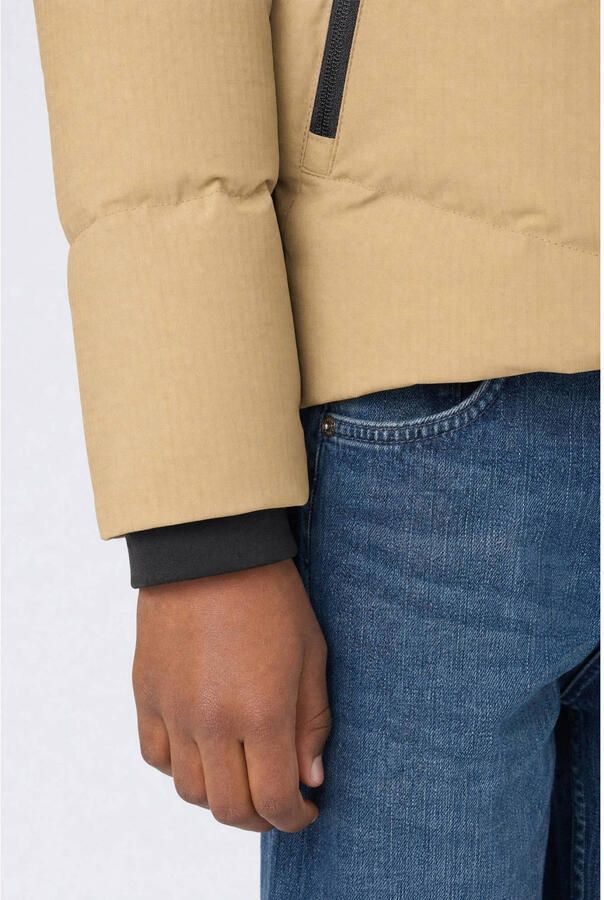Petrol Industries pufferjas camel Bruin Jongens Polyester Capuchon Effen - Foto 3