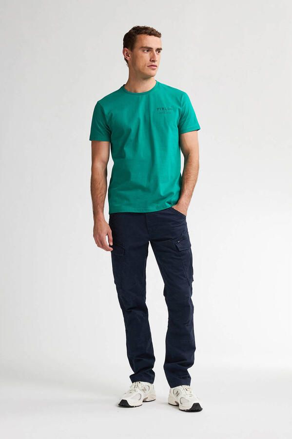 Petrol Industries regular cargo broek donkerblauw