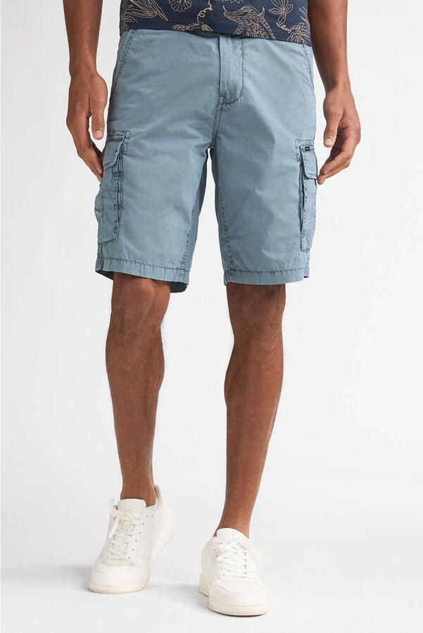 Petrol Industries regular cargo short blauw