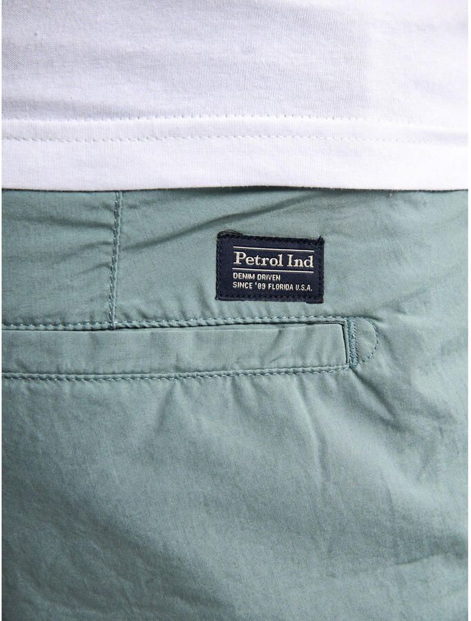 Petrol Industries regular chino short blauw - Foto 3