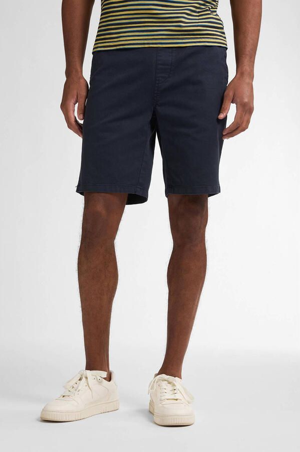 Petrol Industries regular chino short donkerblauw