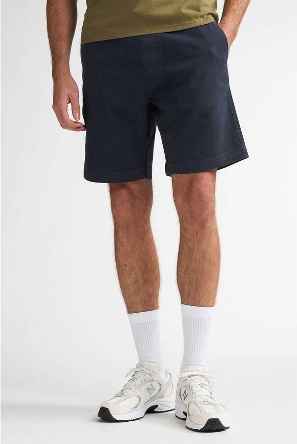 Petrol Industries regular chino short donkerblauw
