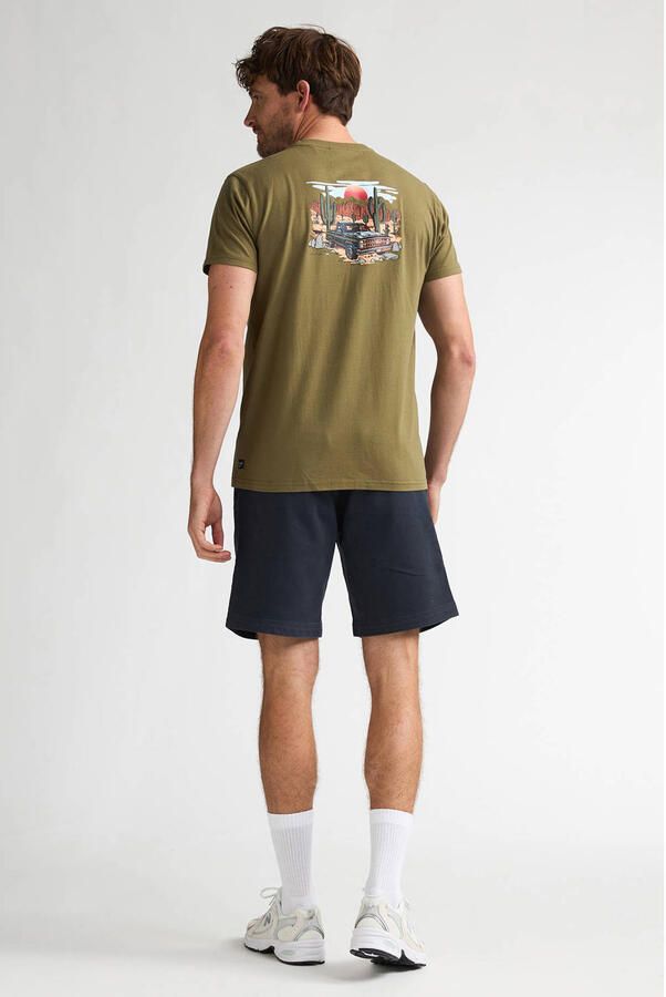 Petrol Industries regular chino short donkerblauw - Foto 3