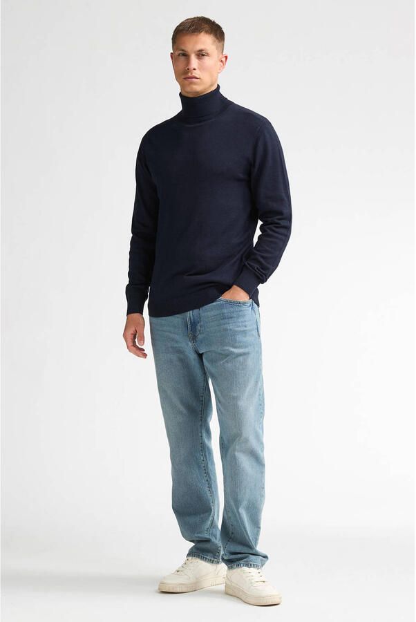 Petrol Industries regular fit coltrui donkerblauw - Foto 2