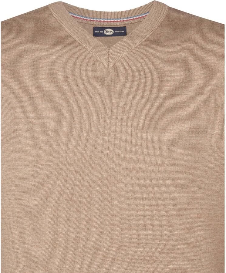 Petrol Industries Trui met V-hals V-Neck Basi Materiaalmix met katoenpercentage - Foto 2