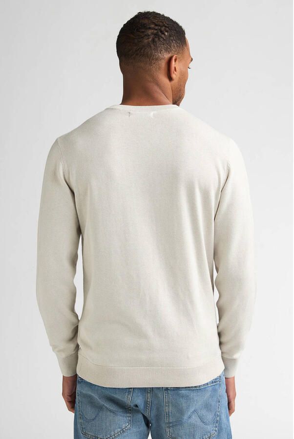 Petrol Industries Trui met V-hals V-Neck Basi Materiaalmix met katoenpercentage - Foto 5