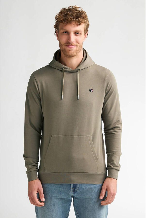 Petrol Industries regular fit hoodie groen