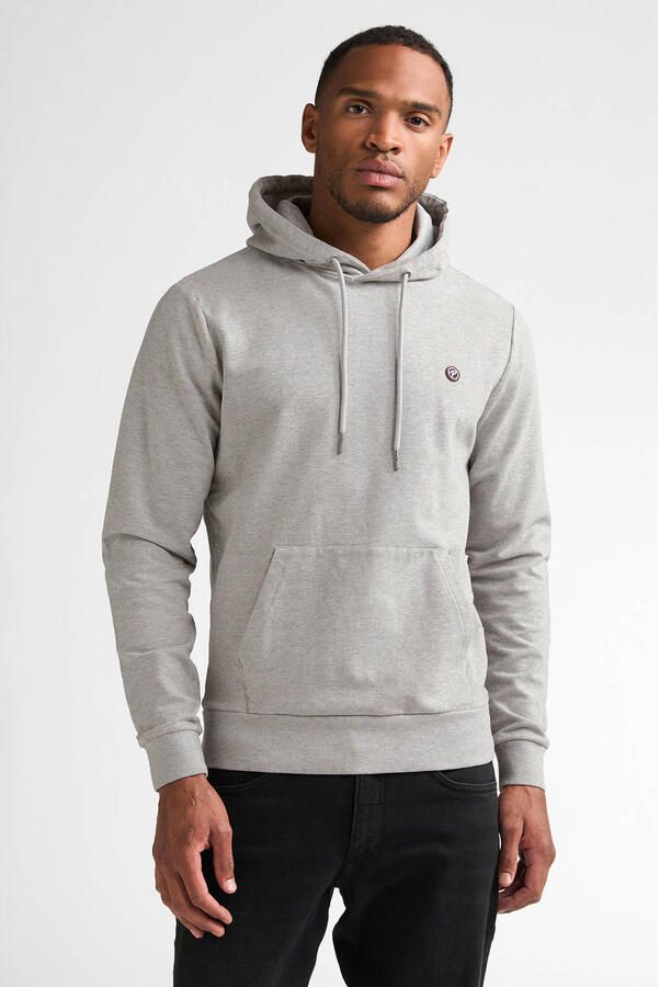 Petrol Industries regular fit hoodie lichtgrijs