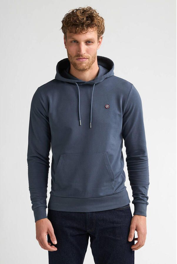 Petrol Industries regular fit hoodie stormblauw