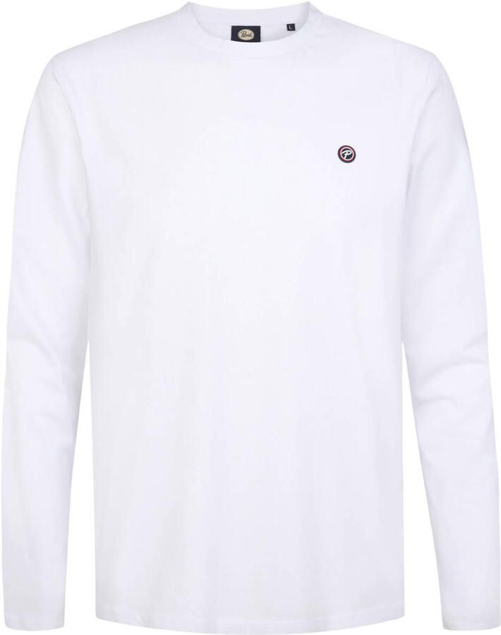 Petrol Industries regular fit longsleeve wit - Foto 3